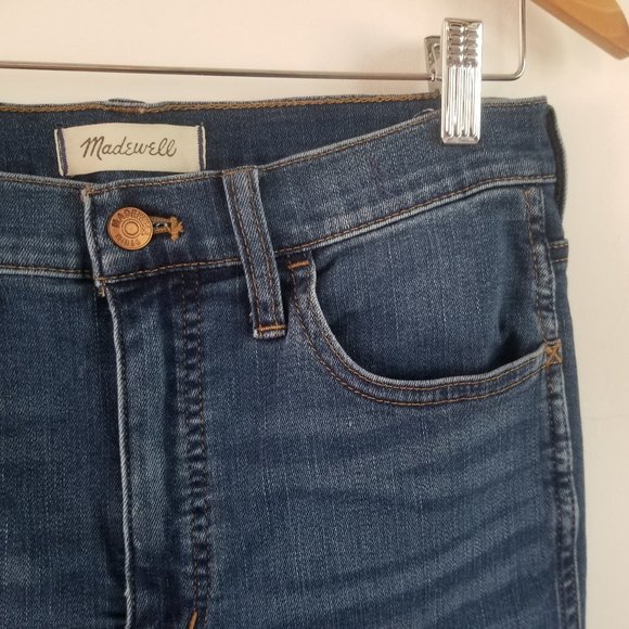 Madewell 10" Roadtripper Jeans in Playford Wash 28 Tall - Picture 5 of 9